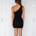 Hello Molly Vlogger Mini Dress One Shoulder Size Medium Photo 1