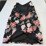 Torrid  Black Floral Stretch‎ Scuba Bodycon Sleeveless Dress Size 2X Photo 8
