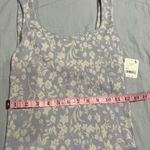 Free People  Women's Printed Clean Lines Thong Bodysuit, Lilac Combo, XS-S Photo 5