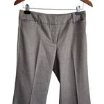 Y2K New York & Co Women Pants 2T Brown Flare Leg Pocket Gold Metallic Thread Brown Size 2 Photo 6