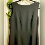 Karen Scott  Sleeveless knee-length dress black size 10 business office* Photo 2