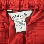Athleta  Savannah Travel Activewear Midi Skirt Orange Red Size Medium Photo 9