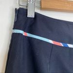 Ann Taylor Loft skirt size 6P chevron front pleat pencil mini black lined petite Photo 5