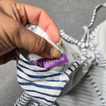 Vigoss  Striped Blue/White One-Piece Swimsuit Photo 6