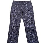 Philosophy Republic Leopard Print Pull-On Pants - Size 8, Blue NWOT Photo 1