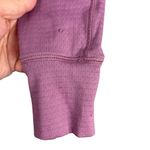 The North Face  Athletic Womens 1/4 Zip Pullover Top Purple Long Sleeve Size M Photo 8