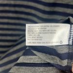 Merona NWT Sheath Dress Womens M Navy Gray Stripe Fitted Sleeveless Work Career Photo 5