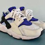 Nike Air Huarache White Lapis Deep Royal Blue Black Sneakers Photo 1