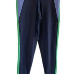 Aerie OFFLINE by  Goals Colorblock Leggings Navy Blue, Green, Blue Photo 2