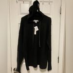 Sweet Romeo  New Charcoal with Light Gray Details Long Sleeve Hoodie Photo 1