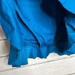 Becca  Turquoise Blue One Shoulder Swim Dress Plus Size 1X Photo 12