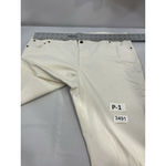 Woman Within Womans Womans Within Size 20w White Straight Jeans Photo 5