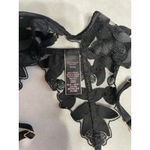 Victoria's Secret Women's Black Lace Garter Belt XS/S Photo 2