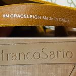 Franco Sarto  Graceleigh Mustard Yellow Strappy Sandals Pull On Slides 8 Photo 11
