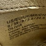 Kenneth Cole #328  Navy Suede Wedge Sandals Photo 7