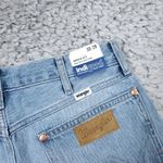 Wrangler  Wrock 672 High Rise Kick Flare Jeans Light Wash Blue Cowgirl Size 30x28 Photo 4