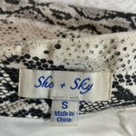She & Sky Snakeskin print skirt size small Photo 8