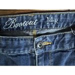 Tommy Hilfiger Hipster Boot Cut Low Rise DenimJeans Womens Sz 14R Photo 1