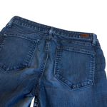 Paige  Kylie Crop Jeans Size 30 Medium Wash Slim Straight Cropped Denim Ankle Fit Photo 9