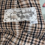 Sadie & Sage Tan Plaid Mini Dress Photo 2