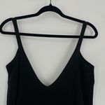 ASOS  Womens Long Sleeve Cold Shoulder Minimalist V-Neck Sweater‎ Maxi Dress 14 Photo 4