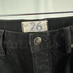 Free People Bren Boyfriend Jean in Black Magic Size 26 Photo 4