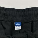 Old Navy  Black Linen Blend High Rise Pull On Shorts XL Photo 3