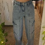 Hidden Jeans  Nori Wide Leg Cargo Jean  Photo 4