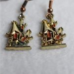 Vintage Unique 3pr Gold/Silver Tone Frech Clip Fish Hook Earrings Silver Photo 1