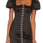 LPA Revolve  Francesca Eyelet Mini Dress Black XXS NEW with tags Photo 0