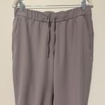 Lululemon On The Fly Jogger Tan Woven Size 10 Photo 2