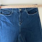 L'Agence  Madden Wide Leg Jeans Womens 31 High Waist Flared Stretch Durango Wash Photo 7