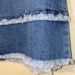 0² Denim O2 Denim medium denim raw hem mini skirt pre owned Photo 6