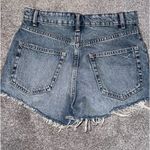 ZARA  Jean Shorts High-Waisted Denim Photo 2