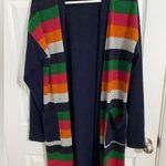 Chris & Carol  Striped multi colored striped cardigan Photo 0
