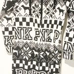 PINK - Victoria's Secret Victoria's Secret Pink Dog Hoodie Sherpa Long Jane Bodysuit PJ One Piece‎ Medium Photo 2