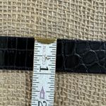 Talbots Womens Black Leather Dress Trouser Belt 38-41 Inch Photo 8