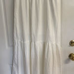 SheIn Large Cream elastic waist tiered short underskirt Midi Skirt Photo 0