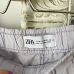ZARA Drawstring Mid Rise Parachute Pants Photo 5
