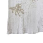 Guess Y2K Rhinestone White Ribbed Tank Top Sz M Photo 2