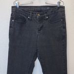 Faded Glory  straight leg black 8 petite jeans Photo 1