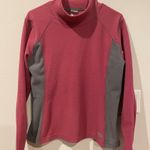 The North Face  Women’s Fleece Sweatshirt Long Sleeves Pink Gray Size L Photo 0