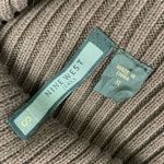 Nine West  Brown Zip Up Ribbed Long Sleeve Sweater S Photo 4