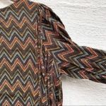 ZARA  Woman Chevron Fringe Top Western Photo 2