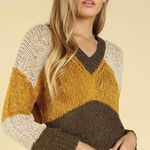 Striped Knitted Sweater Multi Size XS Photo 0