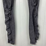 Lululemon Run Turn Around Tight Heathered Black Womens Size 8 Athleisure Running Photo 4