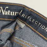 Natural Reflections Womens Denim Jeans Skinny Mid Rise Dark Wash Size 28 Photo 8
