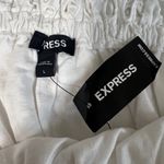 EXPRESS White Eyelet Bandeau Top Photo 2