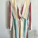 Rails NWT  Becca Cusco Stripped Long Sleeve Dress Size Small Photo 0