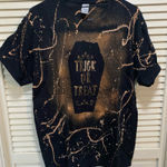 Gildan Halloween reverse‎ tie dye t-shirt Photo 0